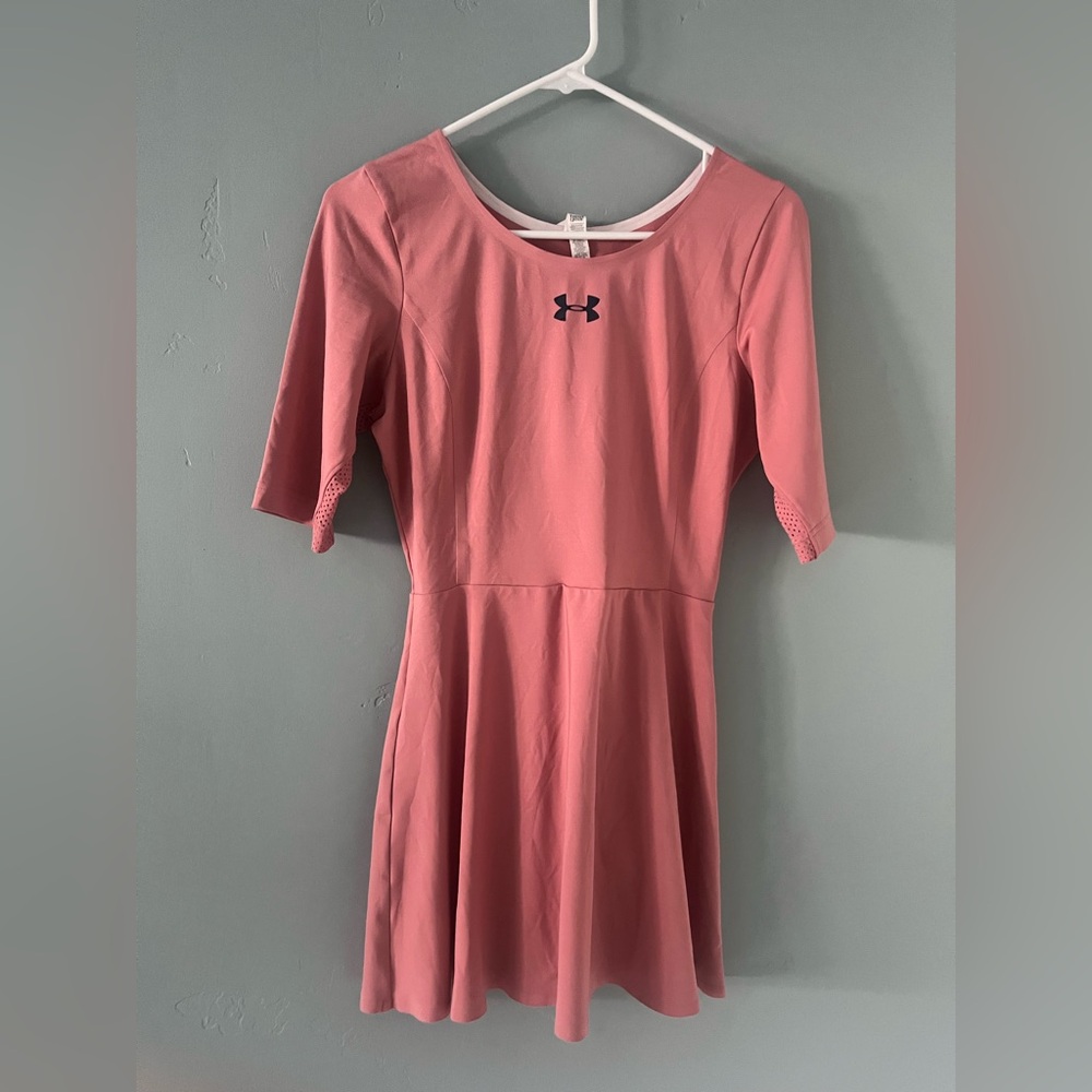 🎾 Under Armour Mauve Rose Tennis Dress - Picture 2 of 6